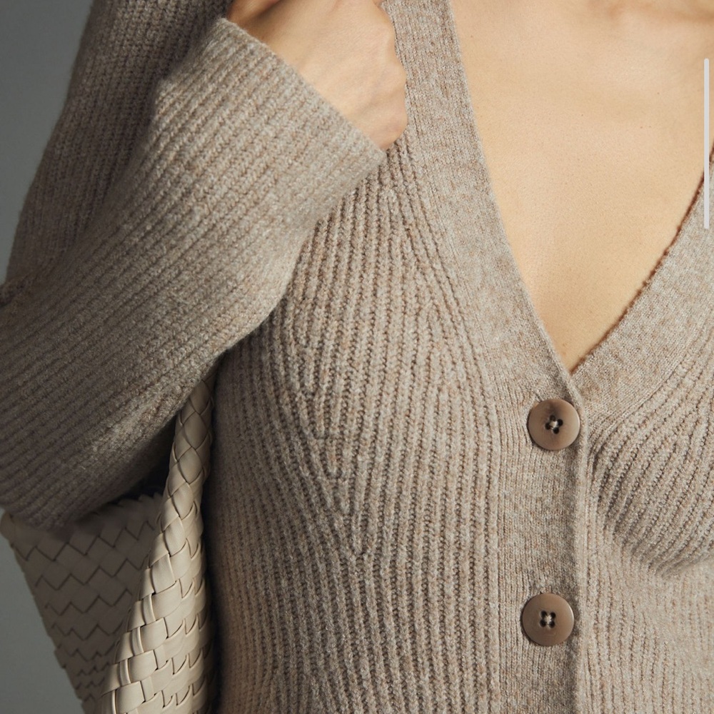 Anthropologie Hourglass Cardigan Sweater Maeve - Picture 11 of 12